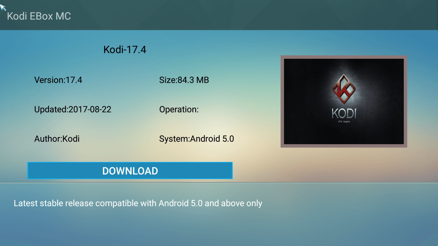How to install kodi on android device